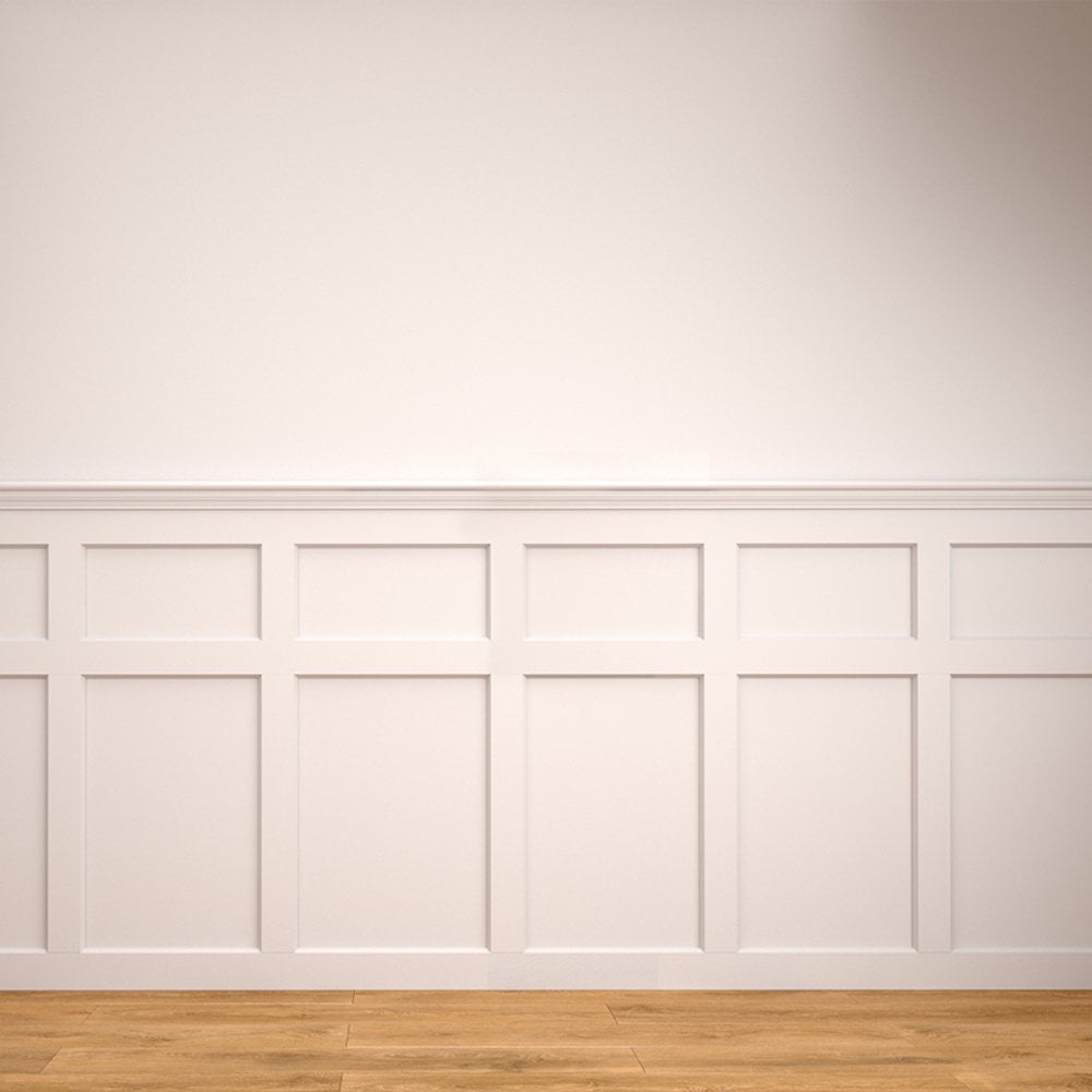 Deanta Hampton White Primed Wall Panelling (WPPGHA)