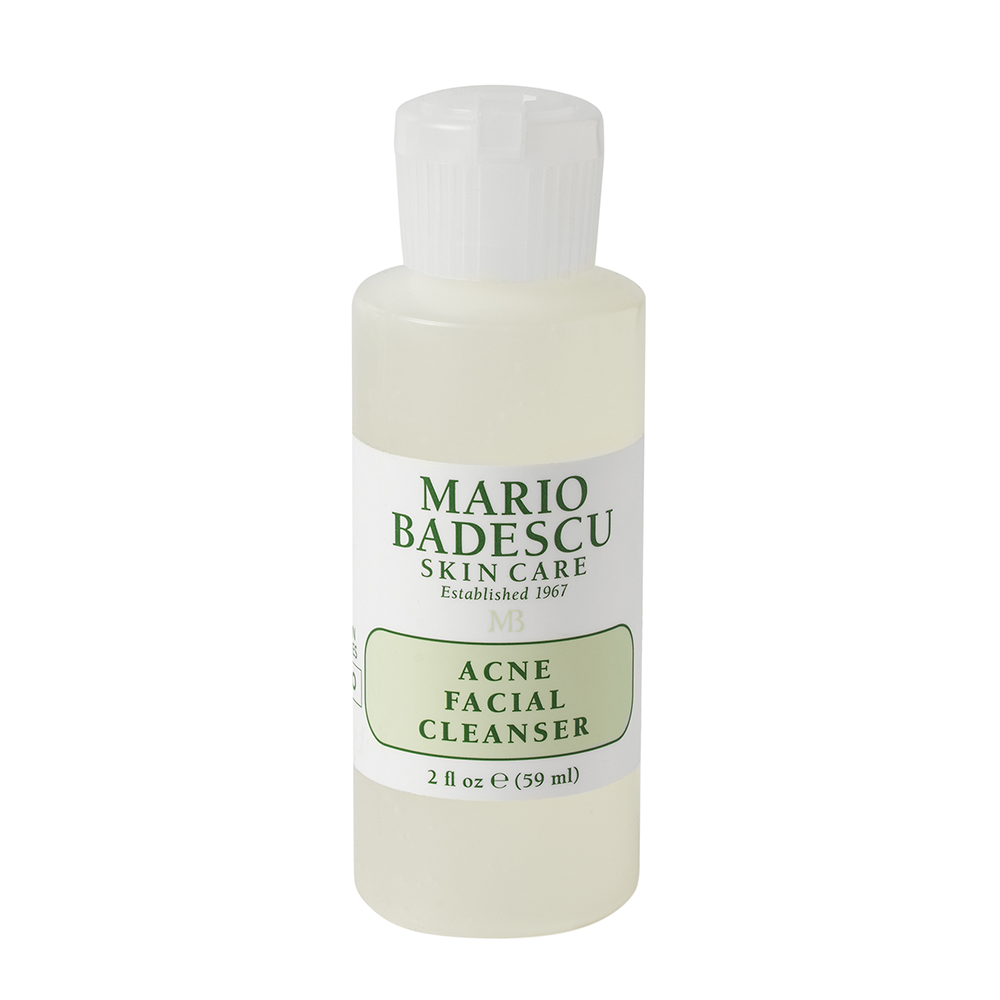 Mario Badescu Acne Facial Cleanser Cleansing Gel For Oily Acne - Prone Skin 59 ml