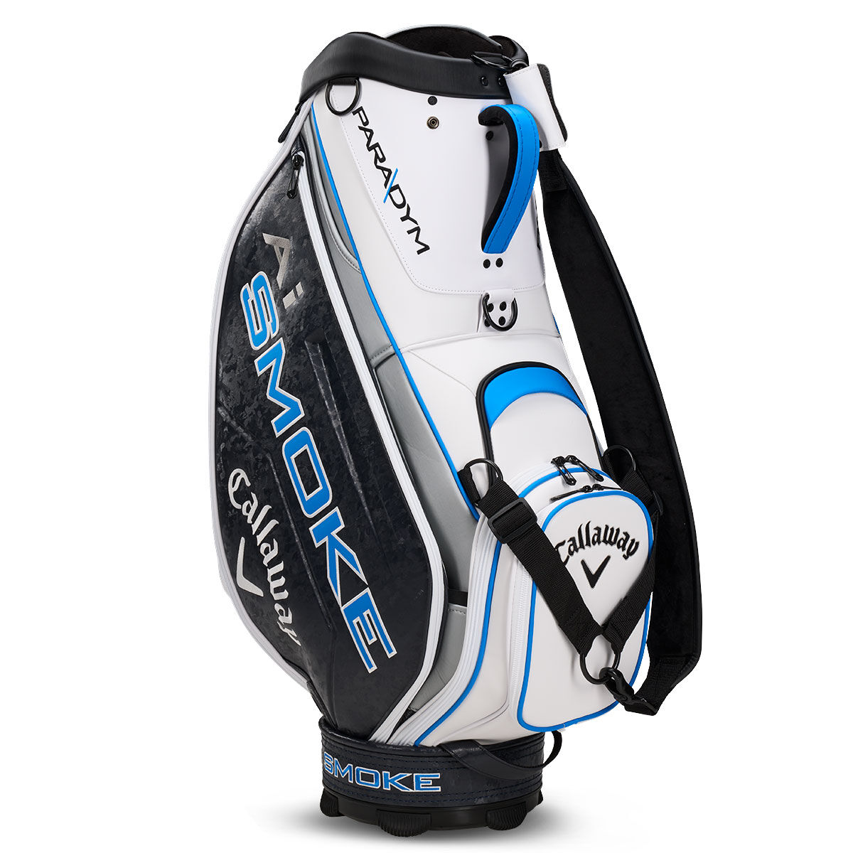 Callaway Golf Callaway AI-Smoke Golf Staff Bag, Mens, Grey/black/blue | American Golf