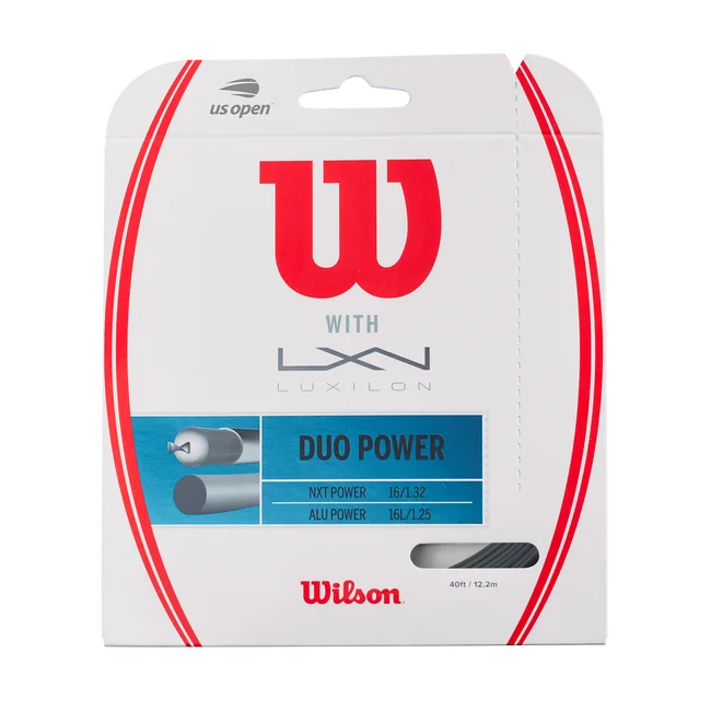 Wilson Duo Power Alu Strings - Clear One Size