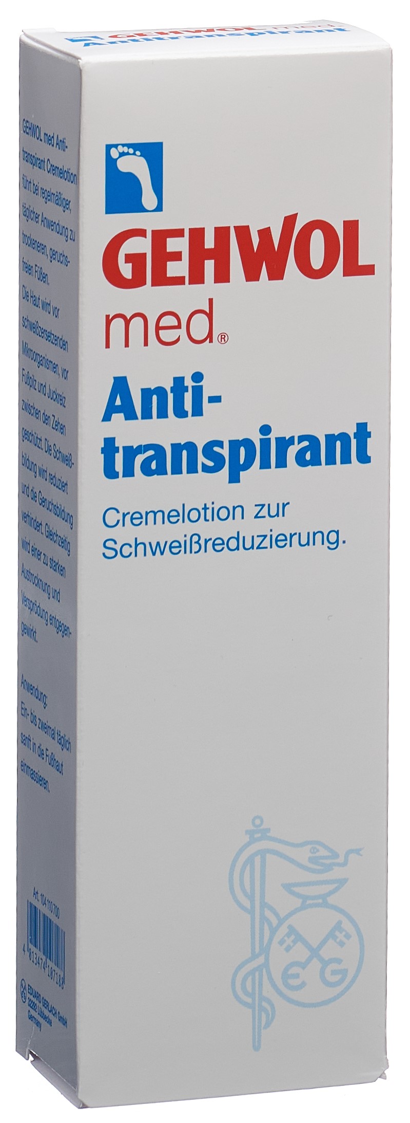 Gehwol Med Antiperspirant Foot Lotion - 125ml