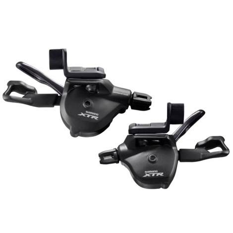 Shimano XTR M9000 11 Speed Gear Levers - Pair - Black / Pair / 11 Speed / I Spec II