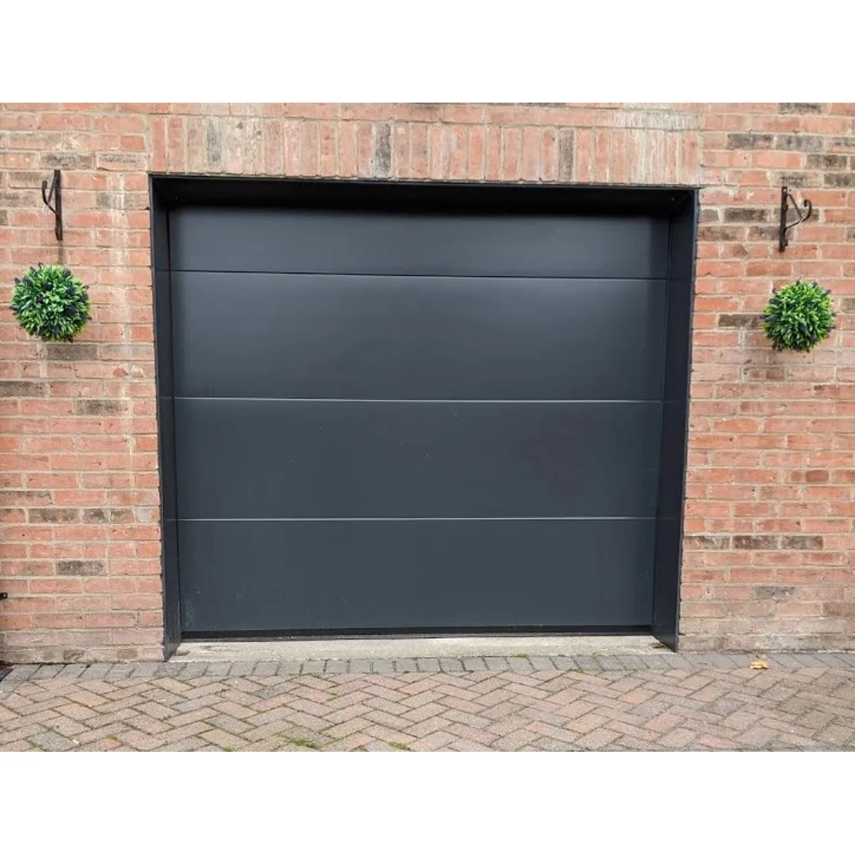 BIRKDALE Birkdale Premium Insulated Sectional Garage Doors – Grey