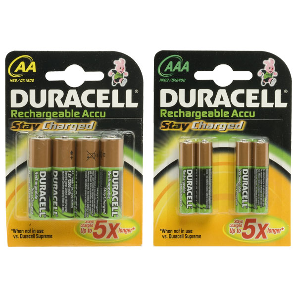 Duracell Ultra Rechargeable AA Batteries, Pack of 4