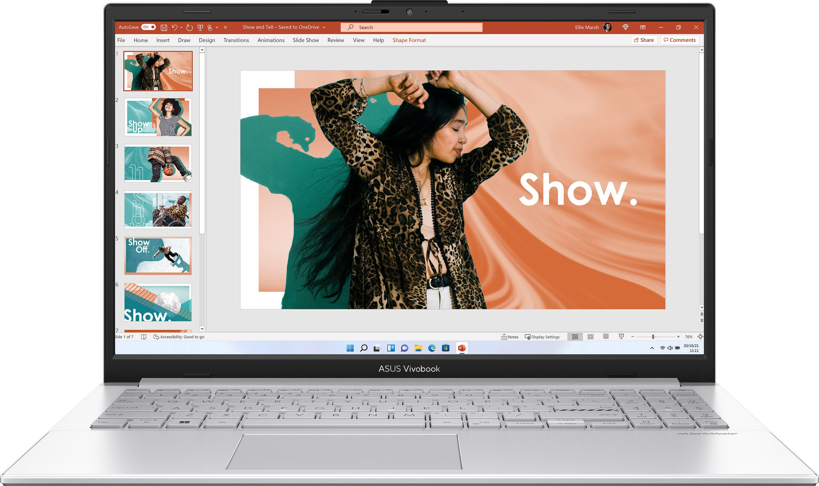 Asus Vivobook Go 15.6" Laptop Intel® Core™ i7 512GB SSD - Silver, Silver