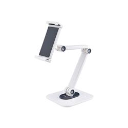StarTech .com Adjustable Tablet Stand for Desk - Wall Mountable - Capacity 2.2lb (1kg) - Ergonomic Articulating Universal Tablet Stand - Tablet Holder for Desk Pivot/Swivel/Rotate