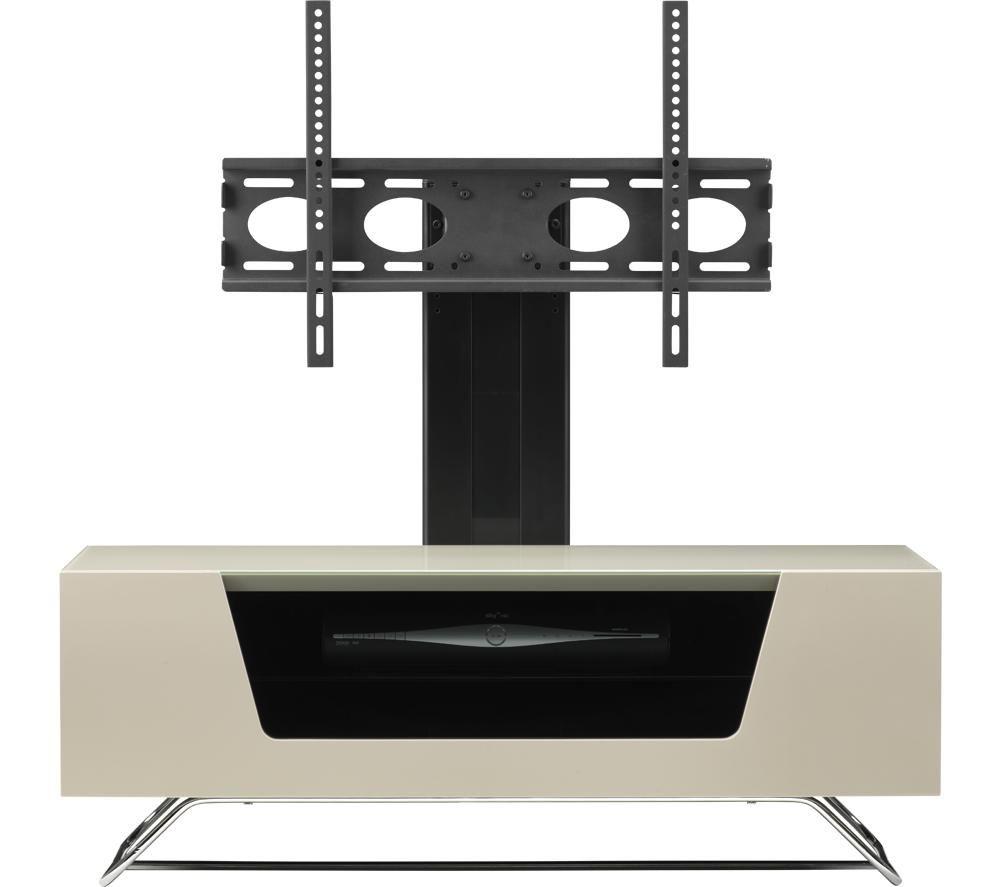 ALPHASON Chromium 2 Cantilever CRO2-1000BKT-IV 1000 mm TV Stand with Bracket - Ivory, Cream