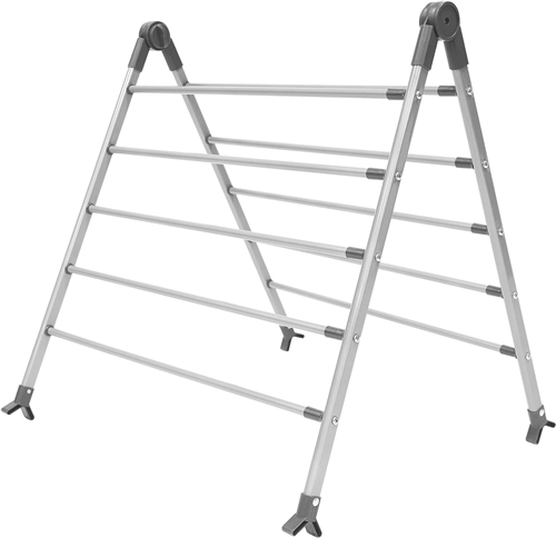 Black Decker over Bath Extending Airer Grey