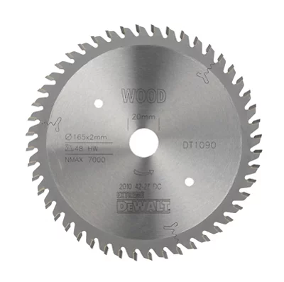 DeWalt DT1090 Extreme Plunge Saw Blade 165 x 20 x 48 Teeth