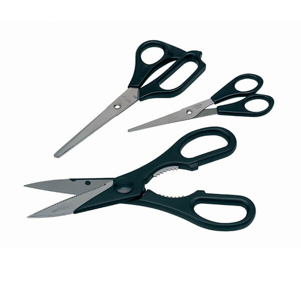 Culinaire Stainless Steel 3 Pack Kitchen Scissors