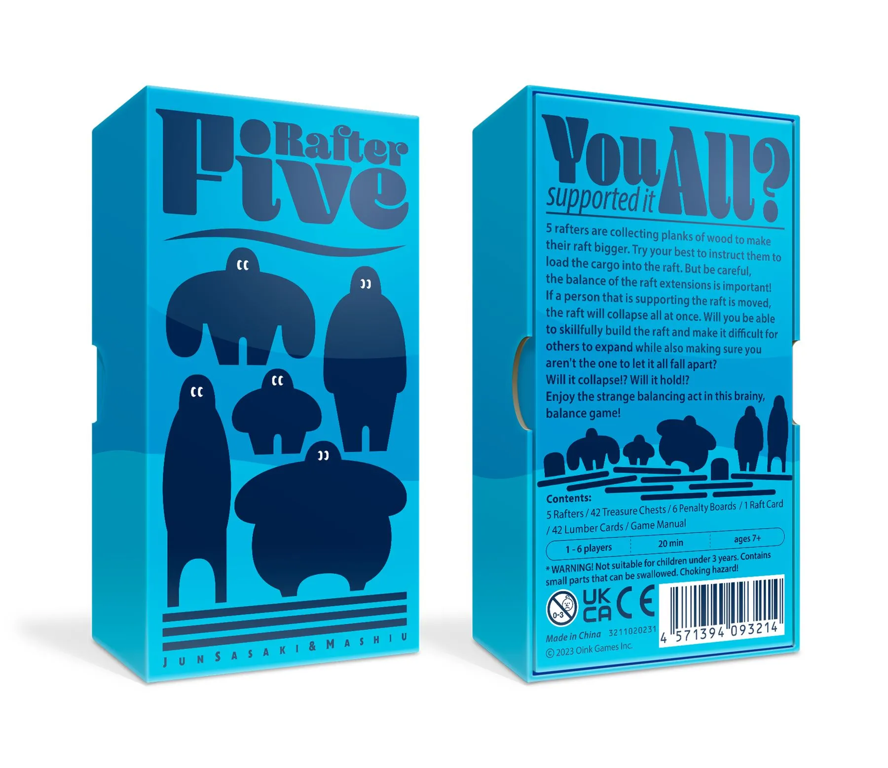 Hachette Board Games Rafter Five