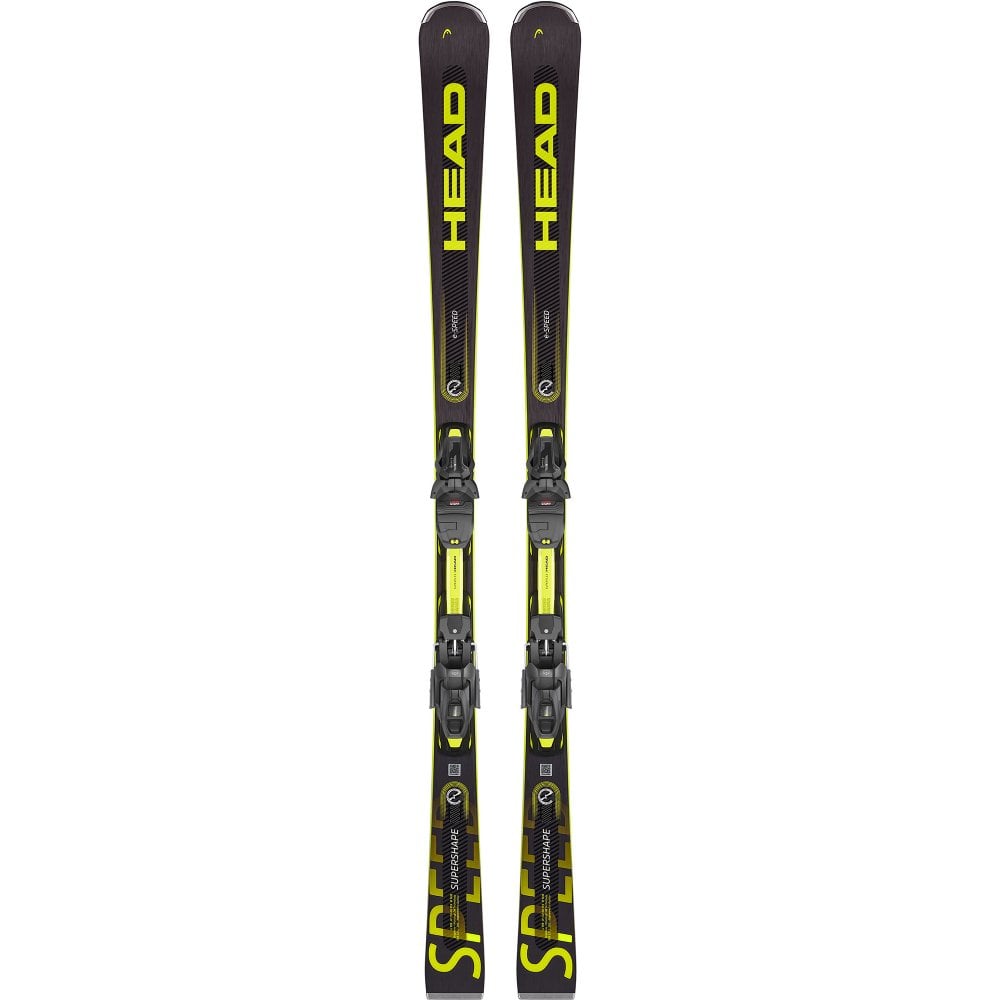Head Supershape E Speed W/ Prd 12 163cm / Black/yellow / One