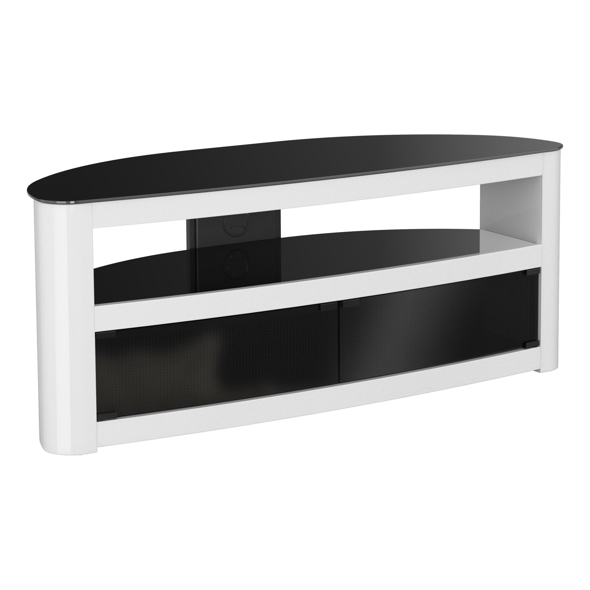  Burghley 1250 Mm Tv Stand - White, White