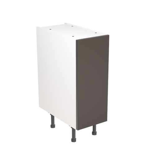 KitchenKIT Slab 30cm Base Cabinet - Matt Graphite