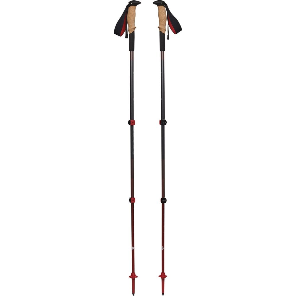 BLACK DIAMOND Pursuit Shock Trekking Poles / Steel Grey/Octane / M-L