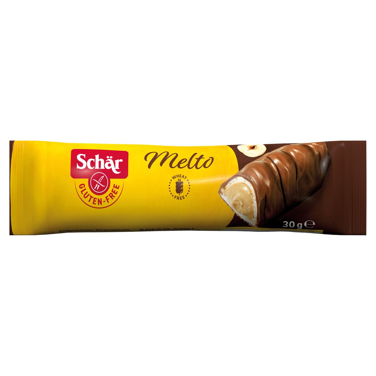 Schar Melto - Hazelnut Cream Chocolate Bar 30g