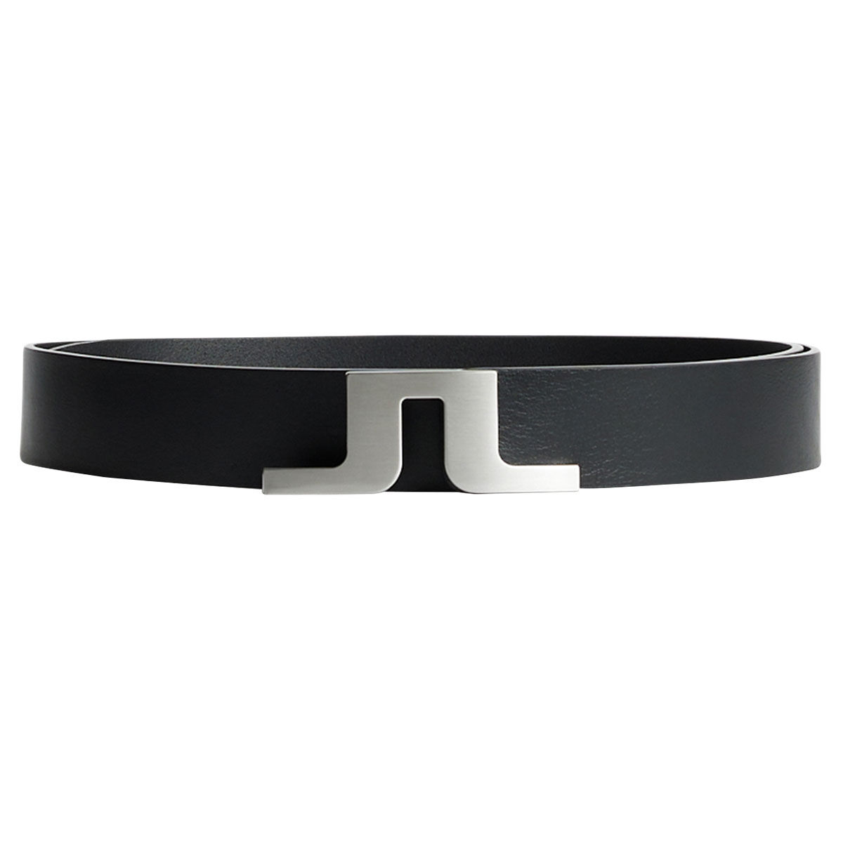 J Lindeberg J.Lindeberg Men's Bridger Leather Golf Belt, Mens, Black, 95 cm | American Golf