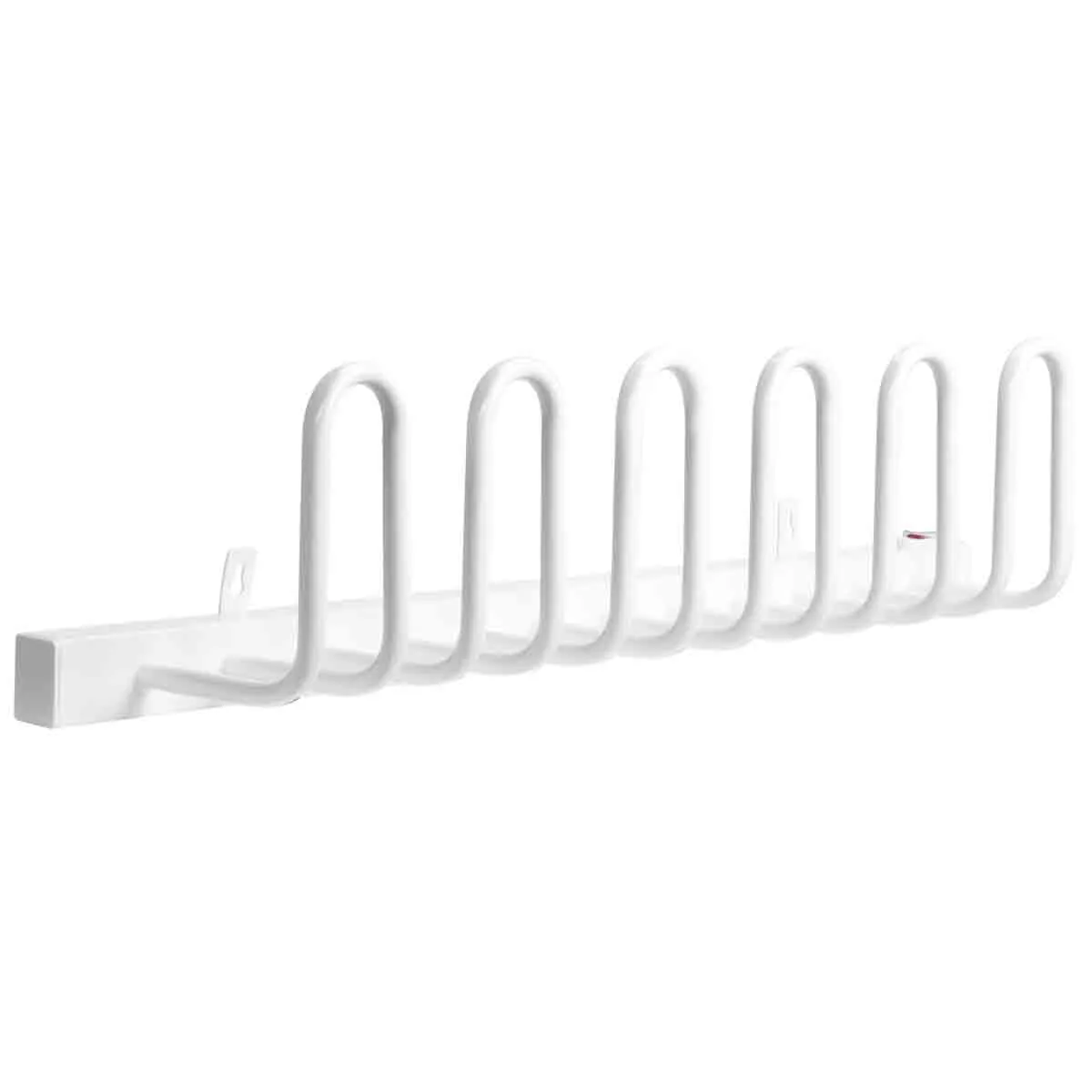 Homcom Wall Mounted Electric Shoe Dryer Shoe Warmers For Boots 3 Pairs White