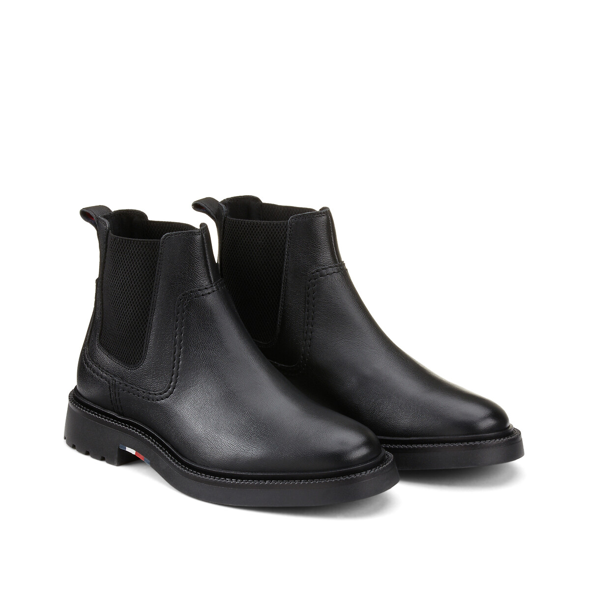 Tommy Hilfiger Leather Chelsea Boots
