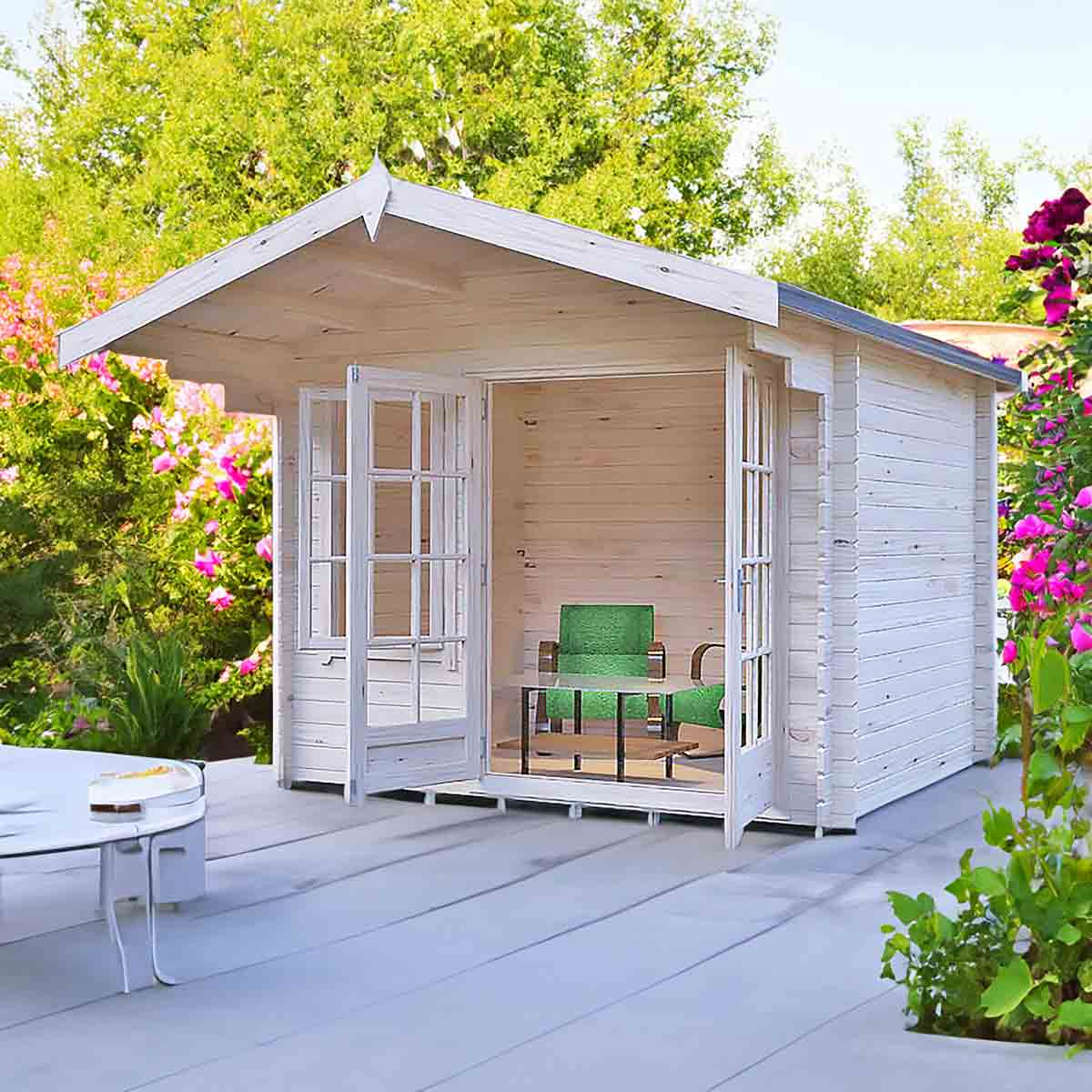 Shire Glenmore 10x8 Log Cabin