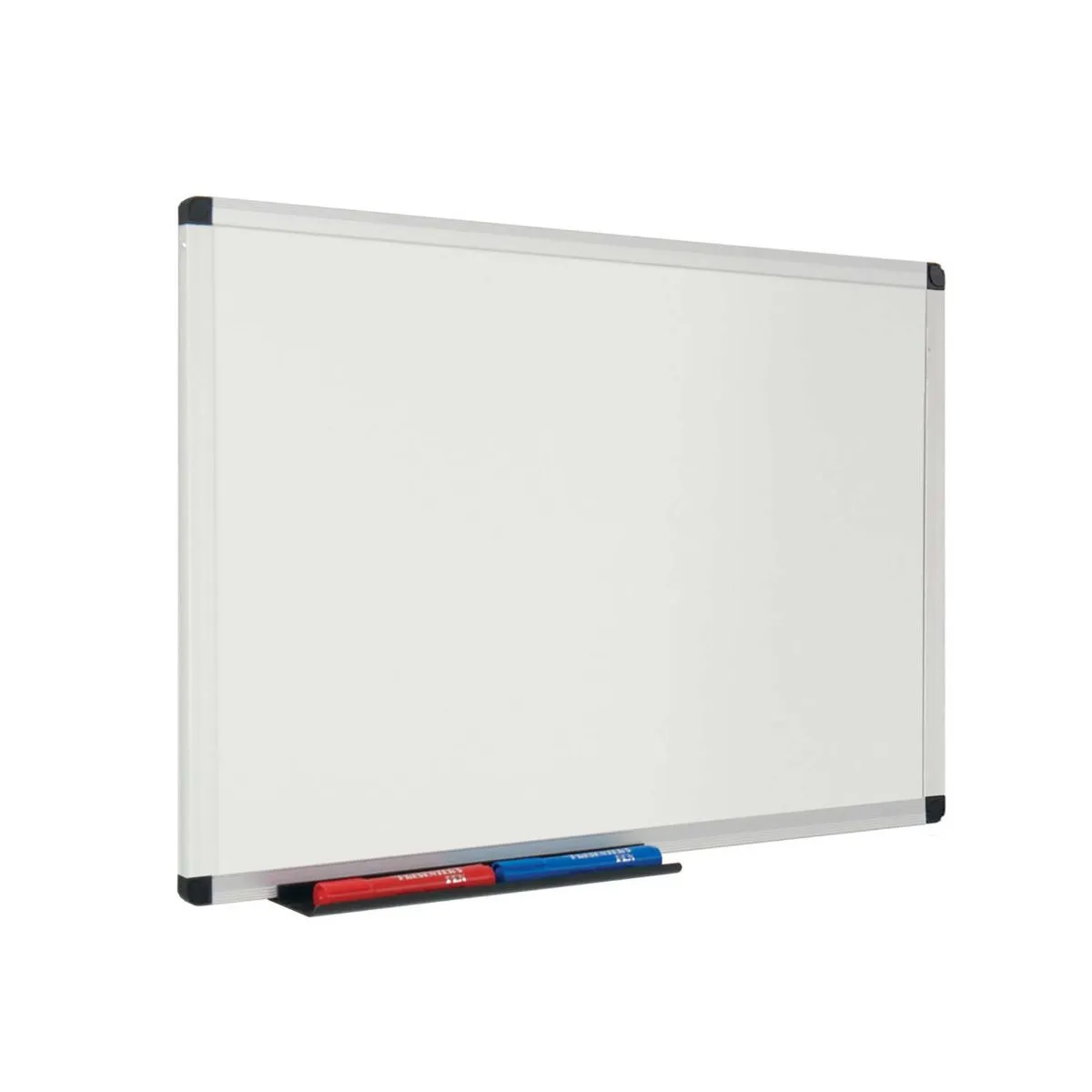 Metroplan Metroplan Dry Wipe Board Double Sided 600x450mm Aluminium | Conference Supplies & Presentation Equipment > Notice Boards > White Boards