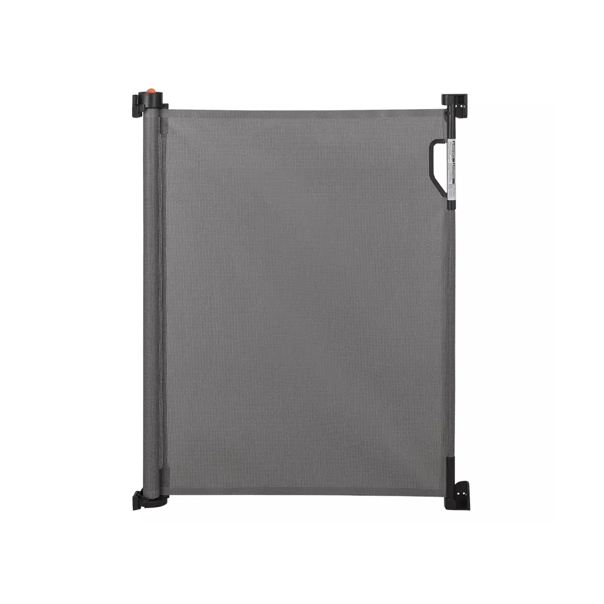 Dreambaby Retractable Gate Fits Gaps Up To 140Cms - Black