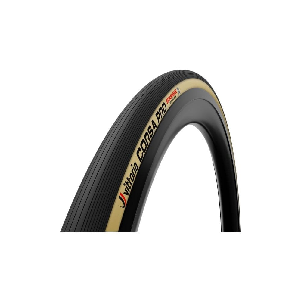 Vittoria Tyre - Corsa Pro G2.0 Tyre Tan / Black Foldable Tubeless Read