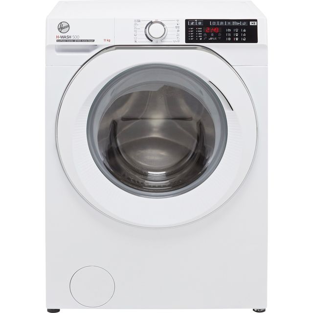 Hoover H-WASH 500 HW411AMC/1 Wifi Connected 11Kg Washing Machine with 1400 rpm - White - A Rated
