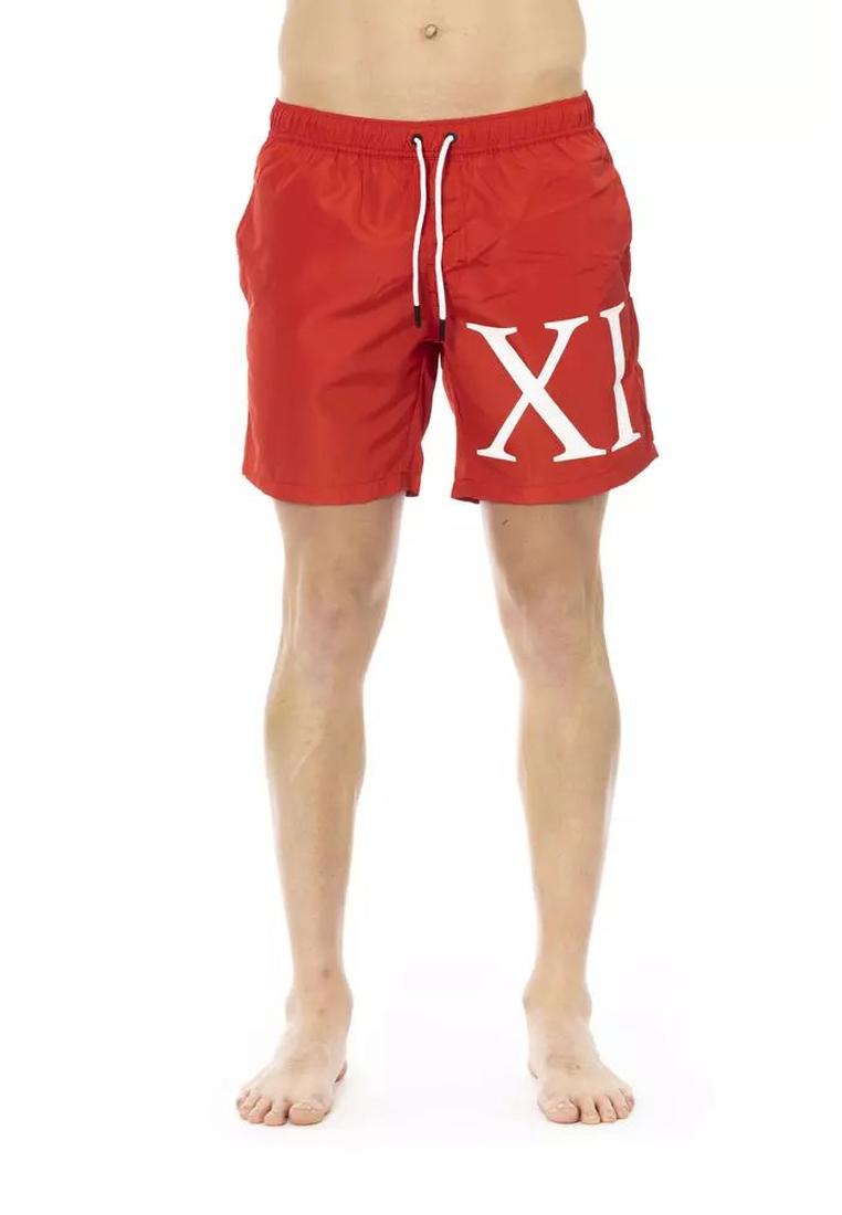 Bikkembergs Mens Red Swimwear - Size Small