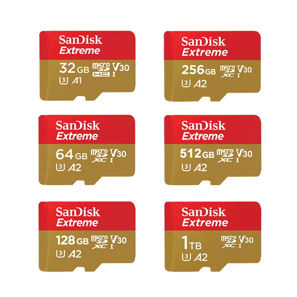 SanDisk Micro Sd Extreme 190mb/s Flash Memory Card 512gb