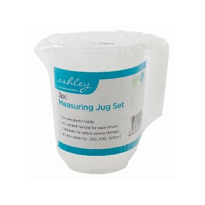 ASHLEY 3Pc Measuring Jug Set