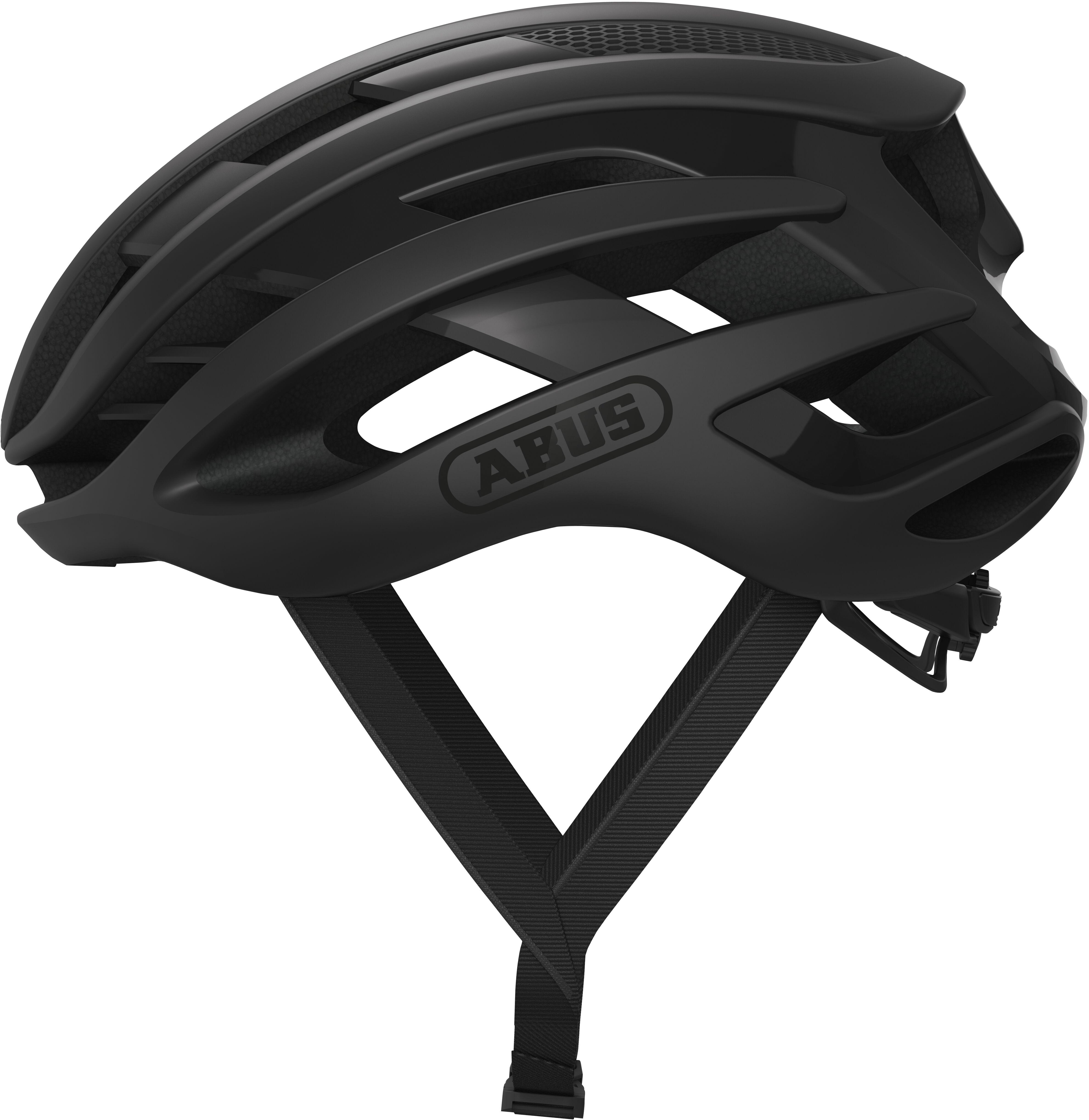 Abus Airbreaker Road Bike Helmet - Black / Large / 58cm / 62cm