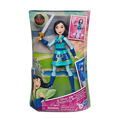 Disney Princess Warrior Moves Mulan Doll for Childrens Toys
