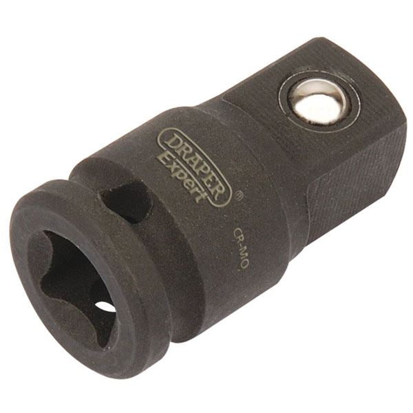 Draper Expert 07021 1/4"(F) x 3/8"(M) Impact Socket Converter