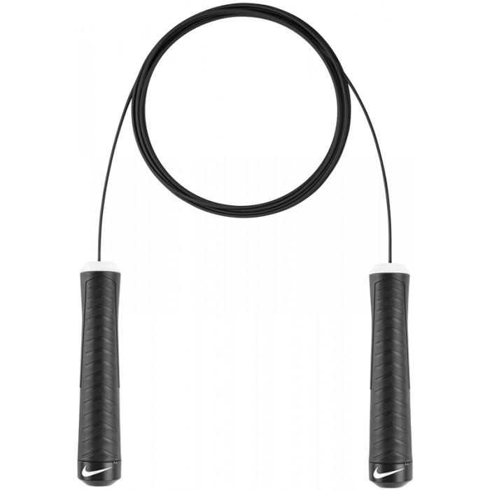 Nike Unisex Leather Speed Rope (Black) - One Size