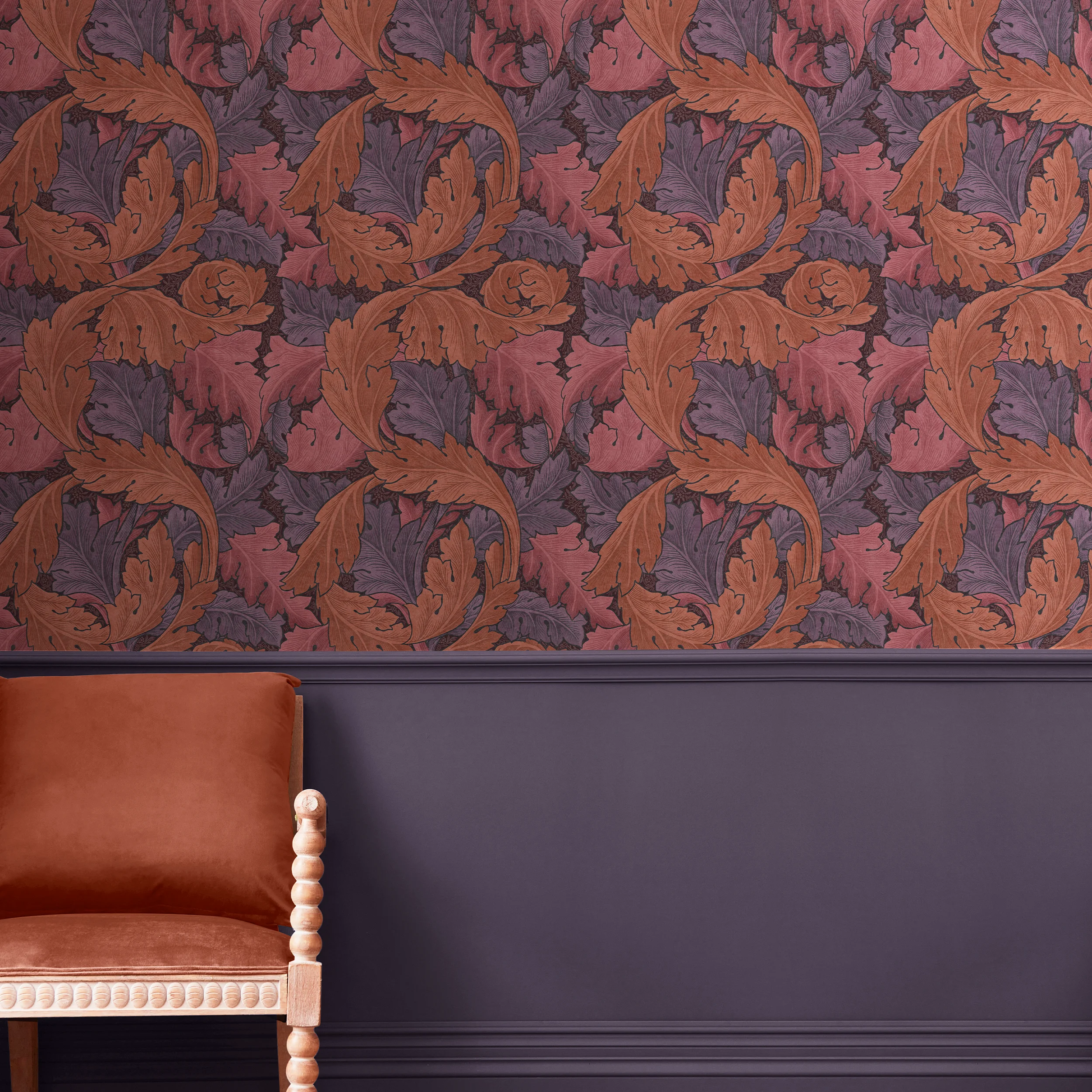  Vliestapete "acanthus", Retro, Design Tapeten