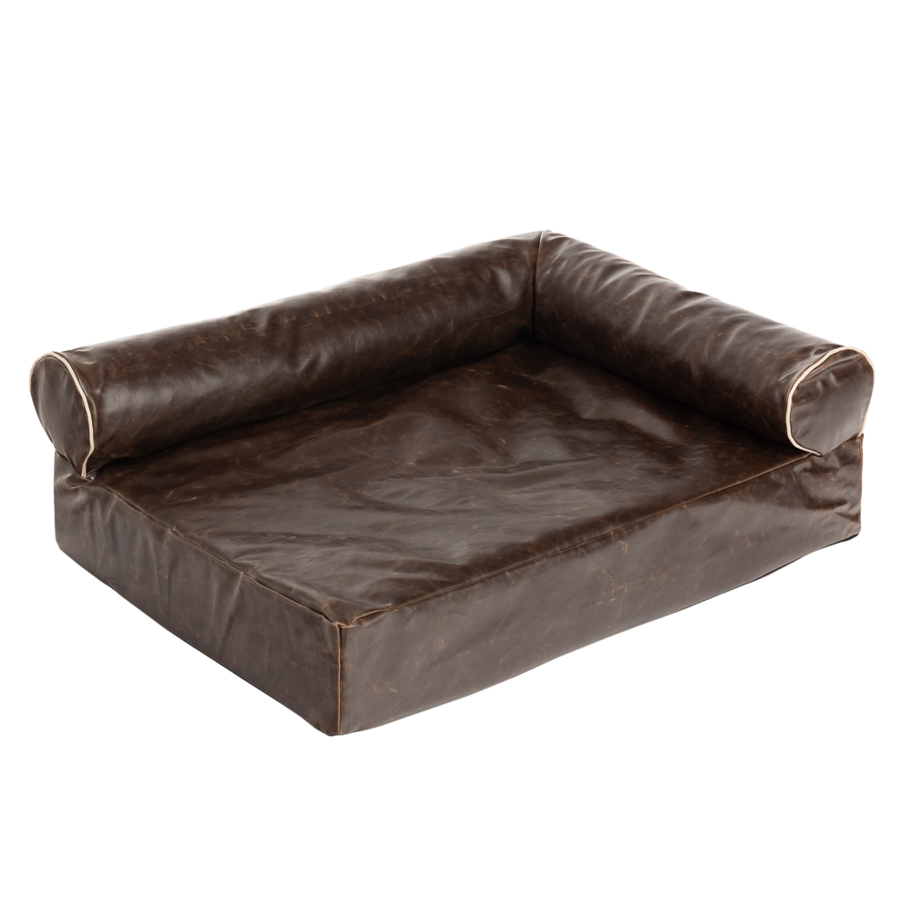 Zooplus Exclusive Divan Wellness Dog Sofa - Brown - approx. 85 x 65 x 30cm (L x W x H)