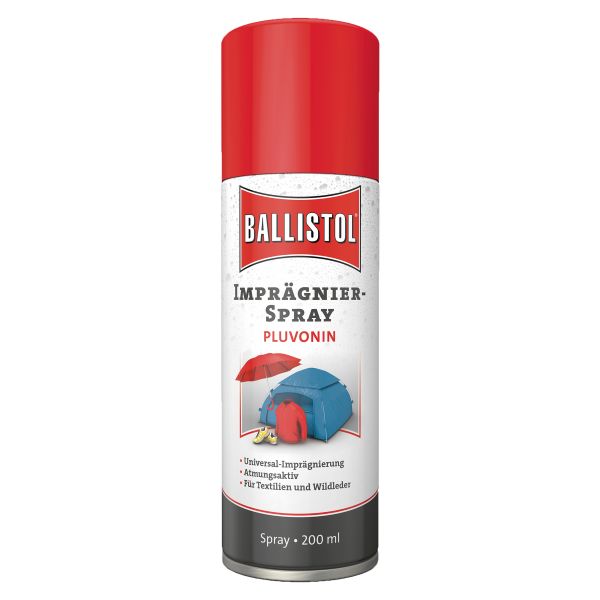 Ballistol 25015 Pluvonin Spray 200ml: Waterproofs Textiles & Suede