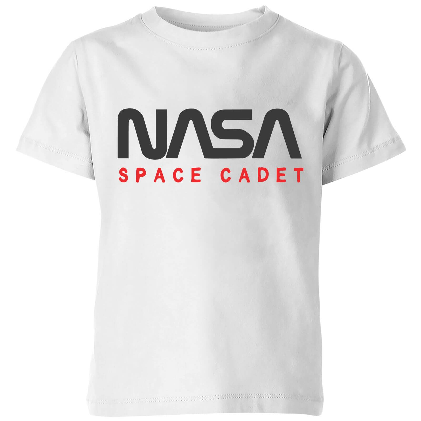 NASA NASA Space Cadets Chest Kids' T-Shirt - White - 3-4 Years - White | kids