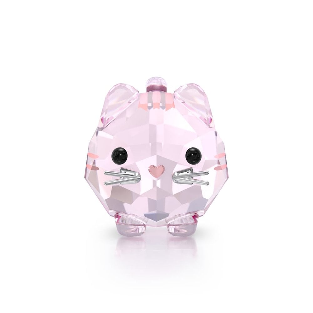 Swarovski Chubby Cats Pink Cat