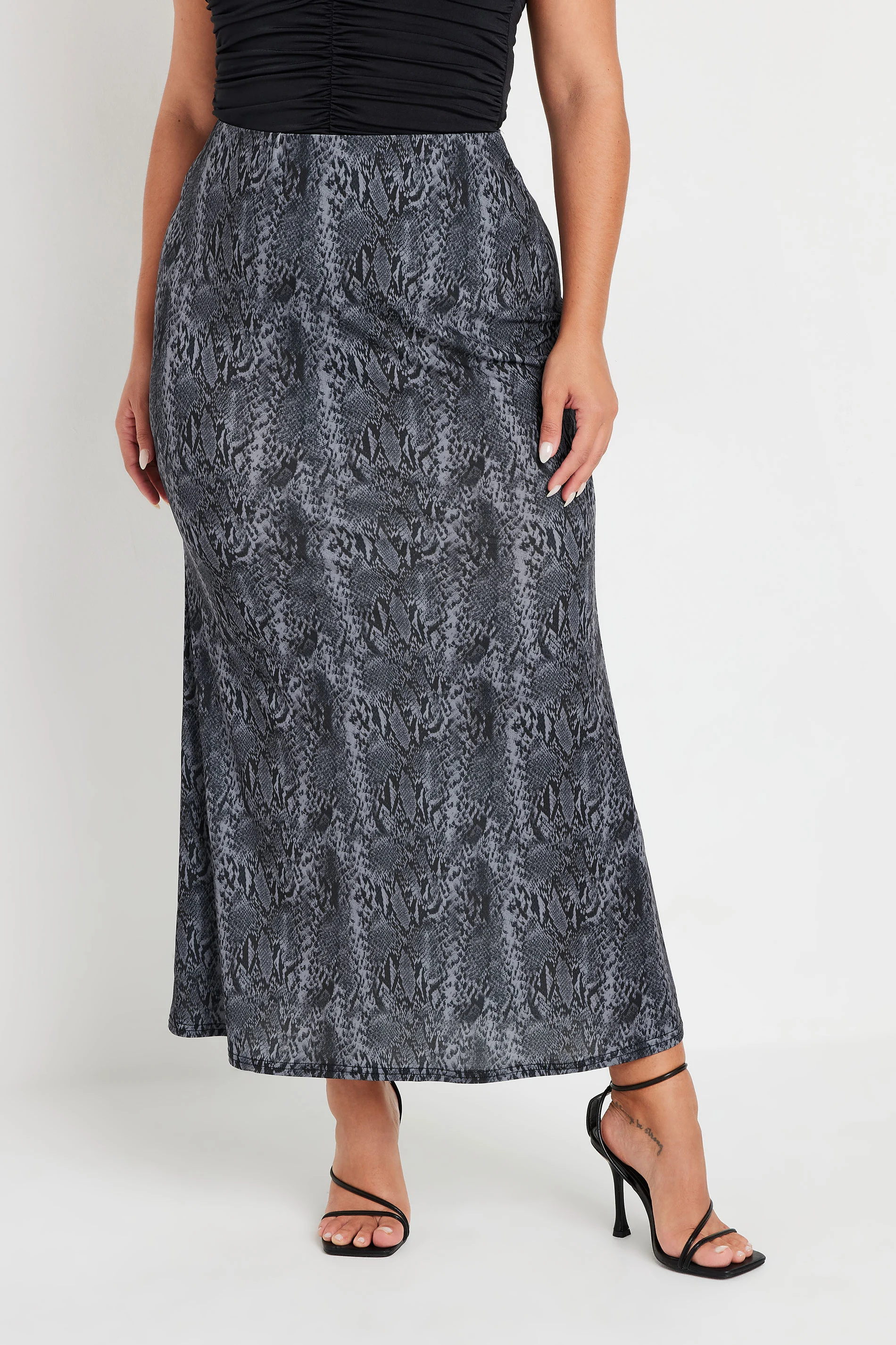 Printed Maxi Skirt
