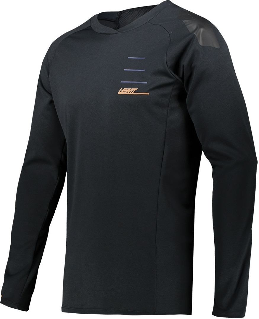 Leatt DBX 5.0 MTB LS Bicycle Jersey, black, Size L, black, Size L