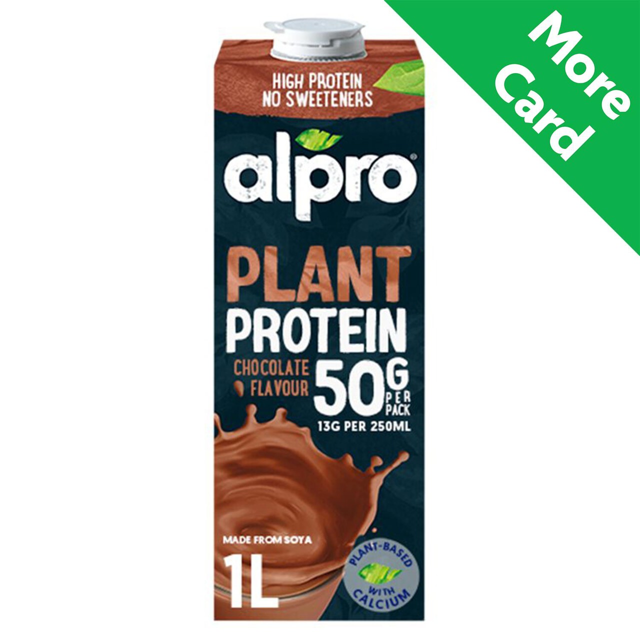 Alpro Soya High Protein Chocolate Long Life Drink