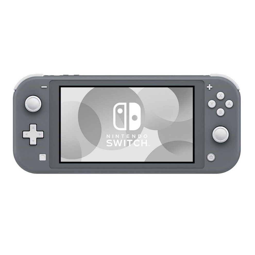 Nintendo Switch Lite - Gray with Generic Tempered Glass Screen Protector