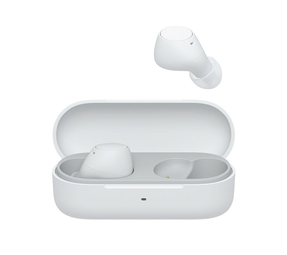 Sony WF-C510 Wireless Bluetooth Earbuds - White, White