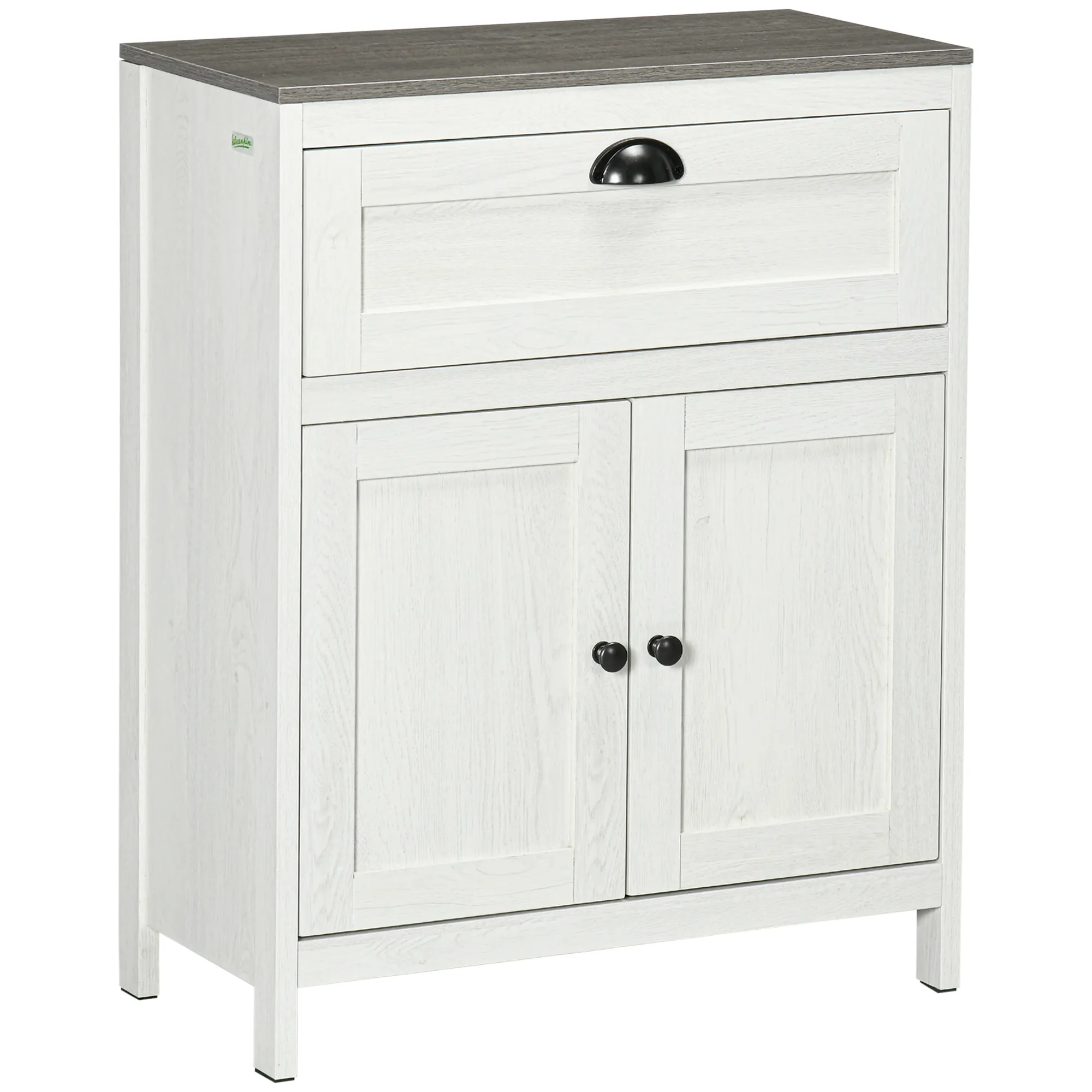  Bathroom Storage Cabinet Freestanding Storage Cupboard with Drawer