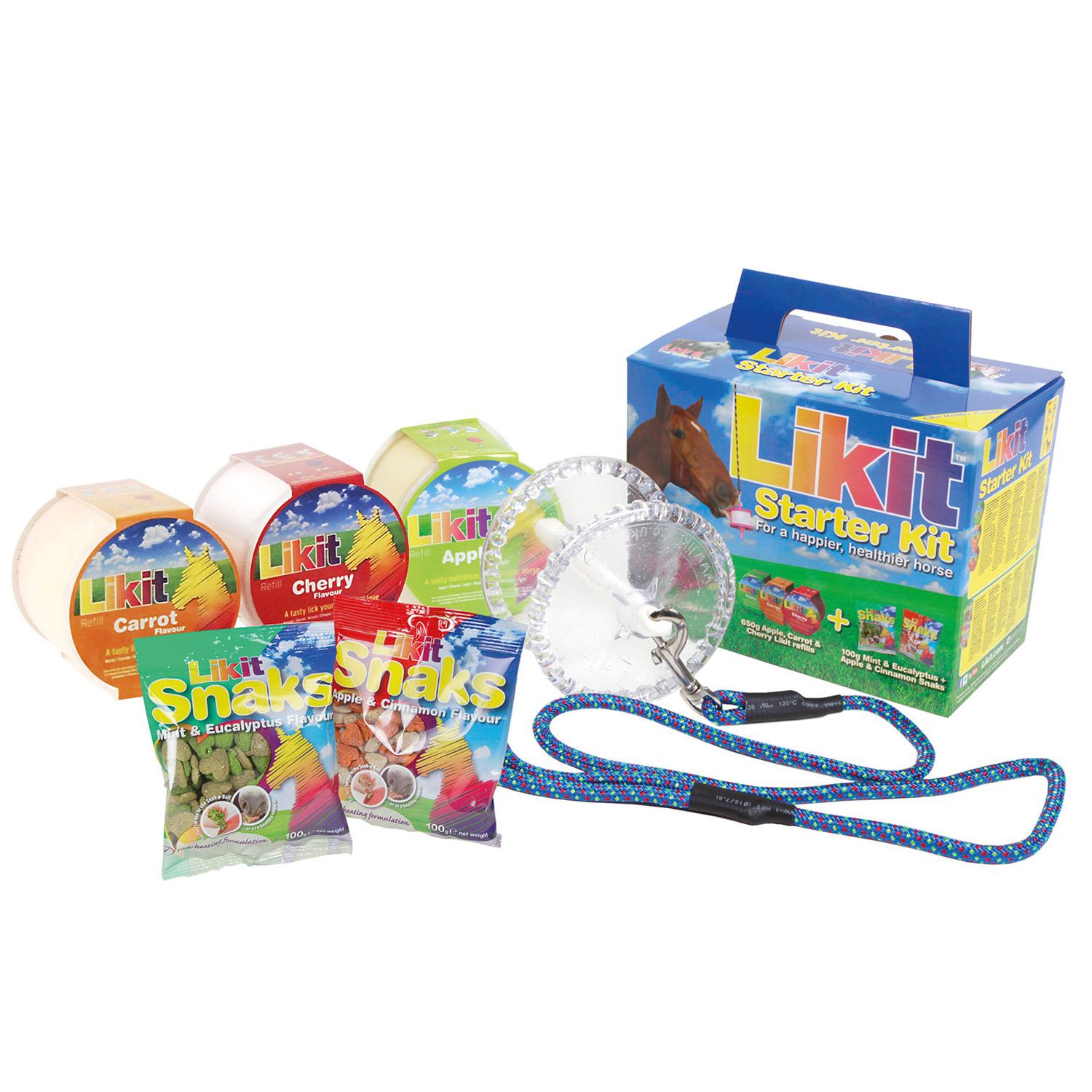 Likit Horse Toys | Likit Starter Kit Colour Clear Glitter
