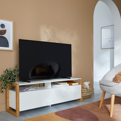 La Redoute Collection Compo TV Unit with Push-To-Open Door by La Redoute