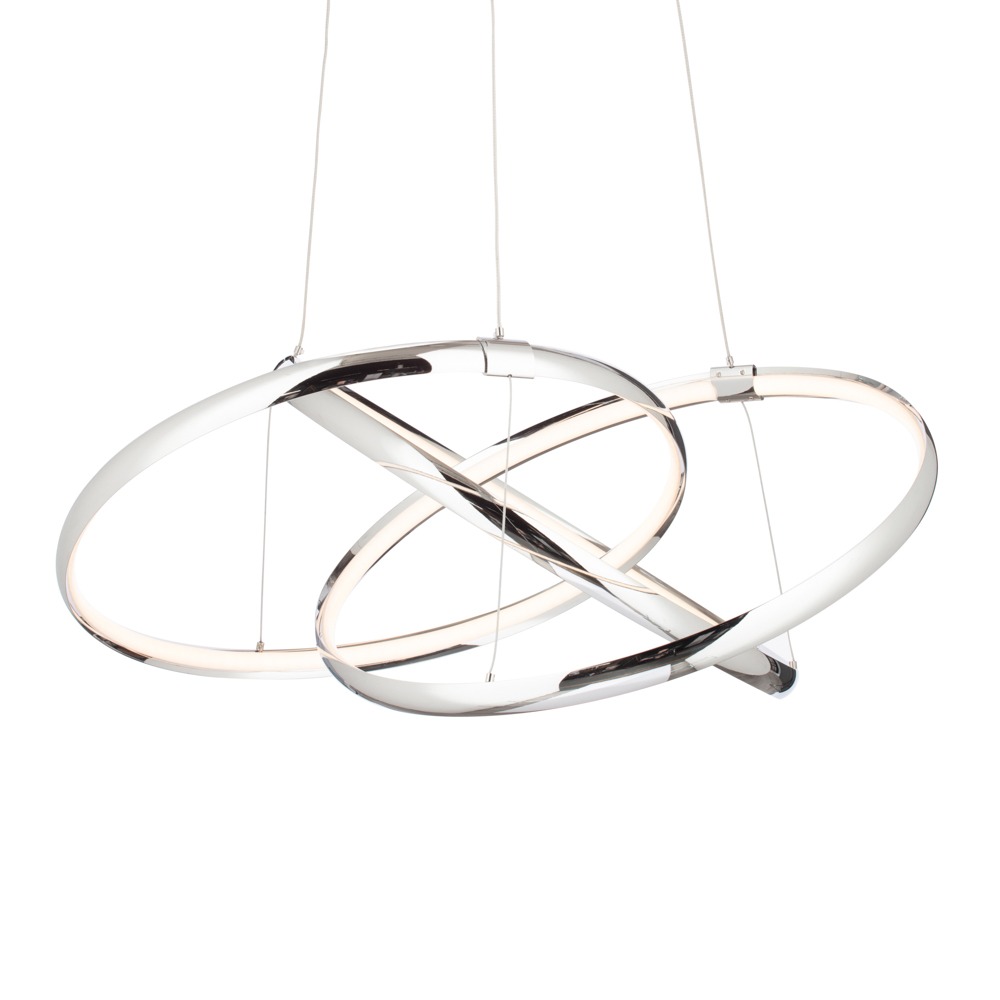 BHS Lighting Sola Pendant Ceiling Light|metallic silver
