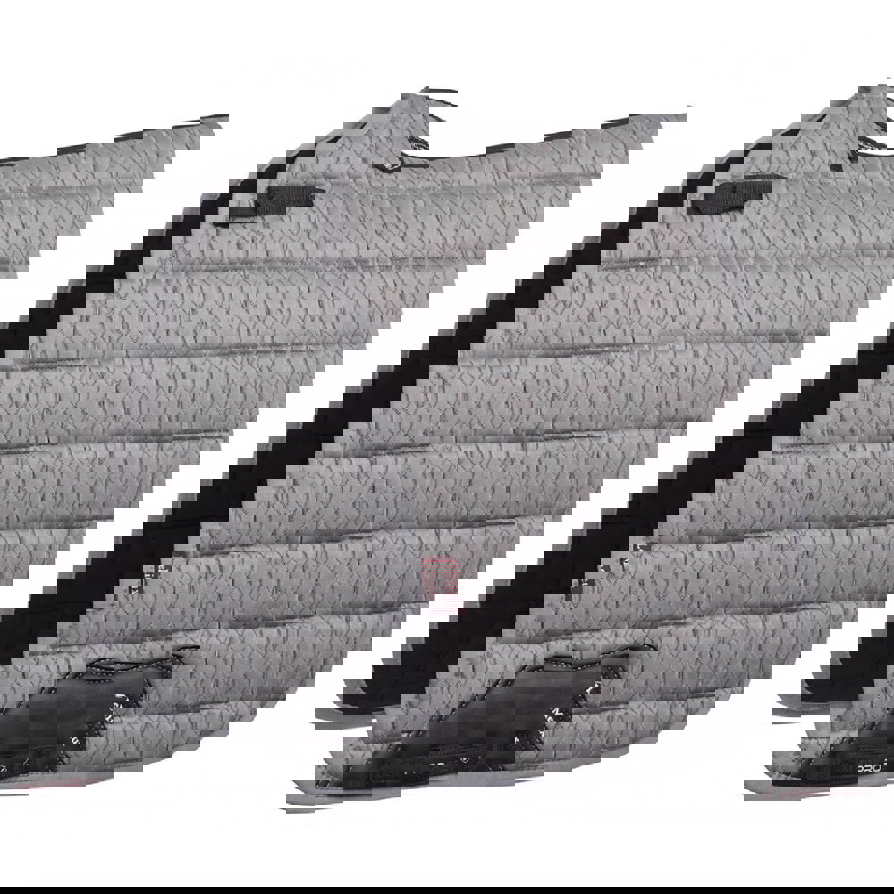 LeMieux Saddle Pads | LeMieux Carbon Mesh Square Colour Grey